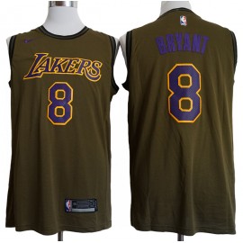 Camiseta Kobe Bryant #8 Los Angeles Lakers 18/19 Verde City Edition