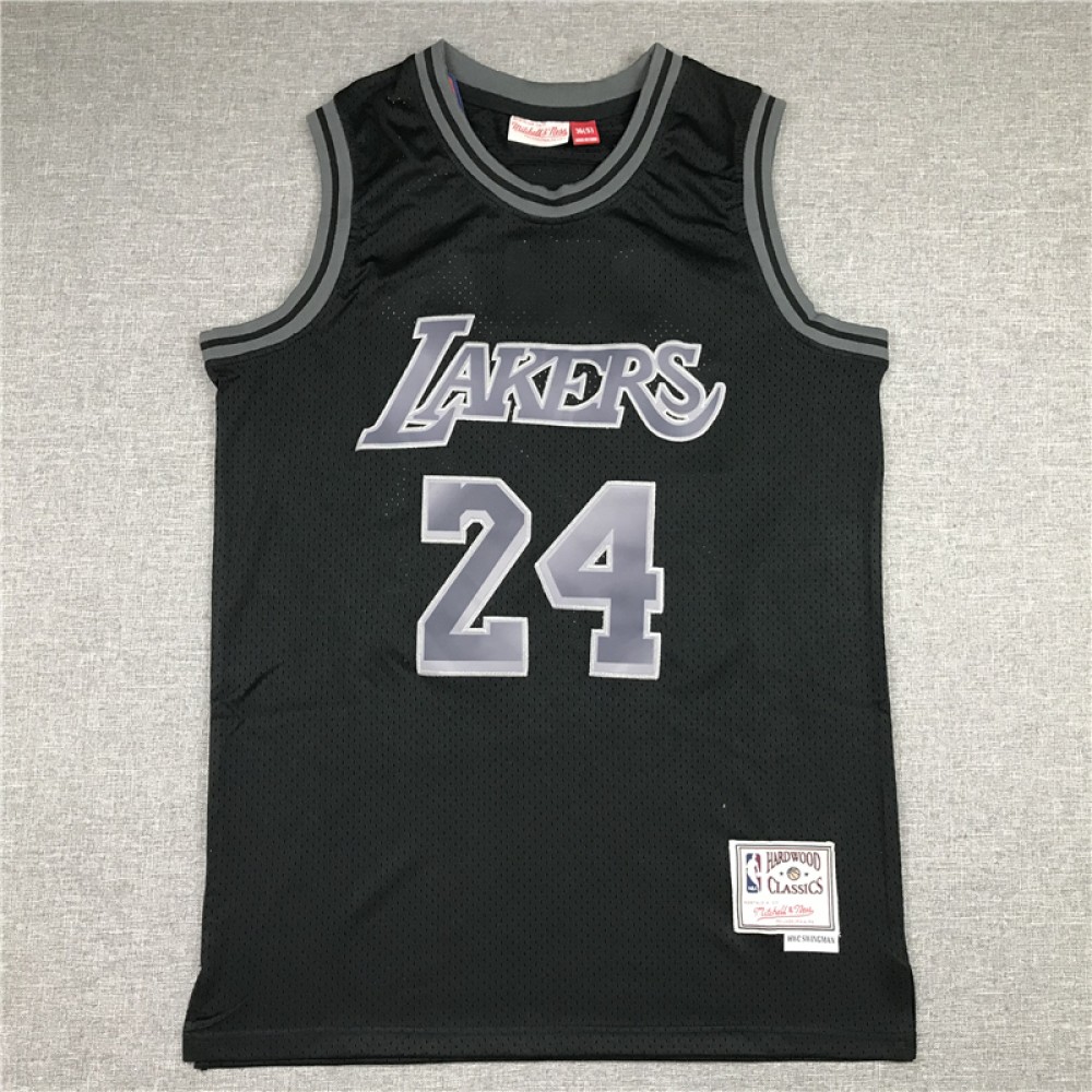 Camiseta Kobe Bryant #24 Los Angeles Lakers Negro Classic Edition