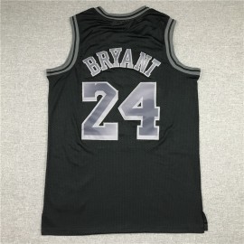 Camiseta Kobe Bryant #24 Los Angeles Lakers Negro Classic Edition