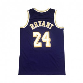 Camiseta Kobe Bryant #24 Los Angeles Lakers Púrpura Chinese Edition Camiseta Kobe Bryant #24 Los Angeles Lakers Púrpura Chinese Edition