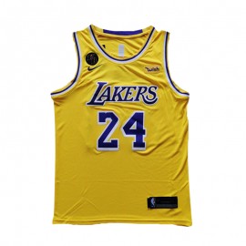 Camiseta Kobe Bryant #24 Los Angeles Lakers Amarillo Memorial Edition