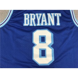 Camiseta Kobe Bryant #8 Los Angeles Lakers Azul Camiseta Kobe Bryant #8 Los Angeles Lakers Azul