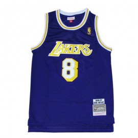 Camiseta Kobe Bryant #8 Los Angeles Lakers Púrpura Icon Edition
