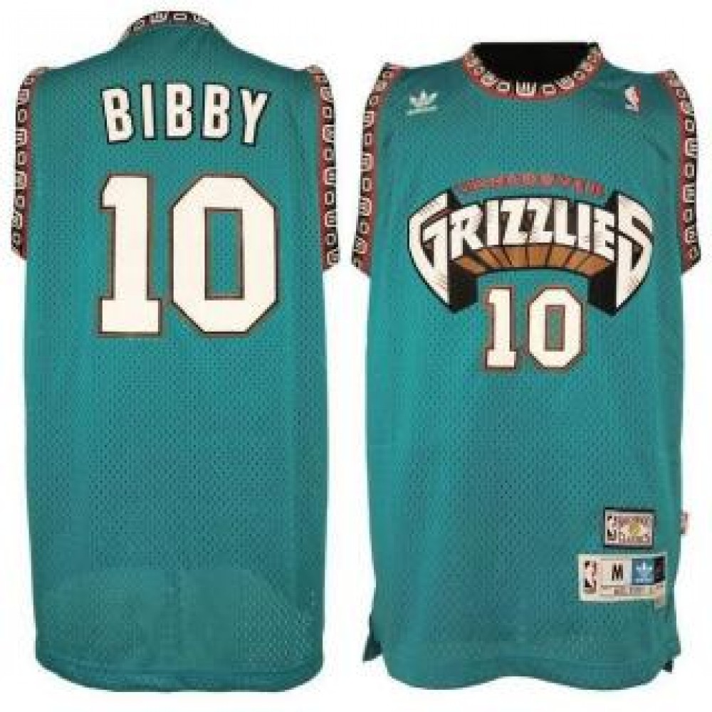 Camiseta Mike Bibby #10 Memphis Grizzlies Verde Classic Camiseta Mike Bibby #10 Memphis Grizzlies Verde Classic