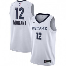 Camiseta Ja Morant #12 Memphis Grizzlies 19/20 Blanco Icon