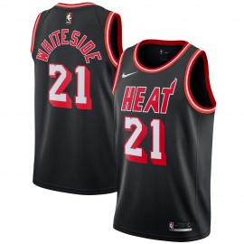 Camiseta Hassan Whiteside #21 Miami Heat Negro Classic