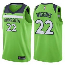 Camiseta Andrew Wiggins #22 Minnesota Timberwolves 17/18 Verde Statement