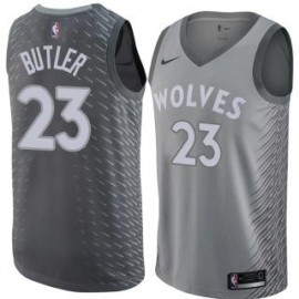 Camiseta Jimmy Butler #23 Minnesota Timberwolves 17/18 Gris City Edition