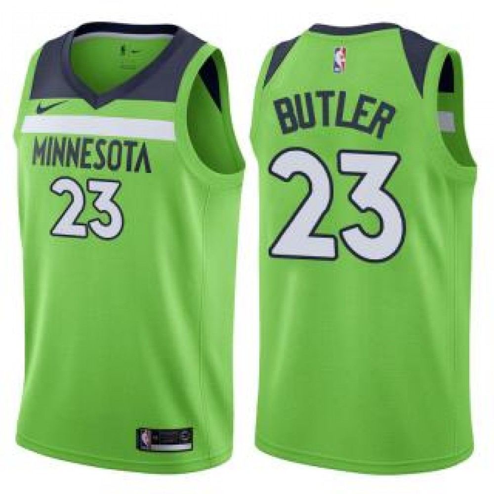 Camiseta Jimmy Butler #23 Minnesota Timberwolves 17/18 Verde Statement
