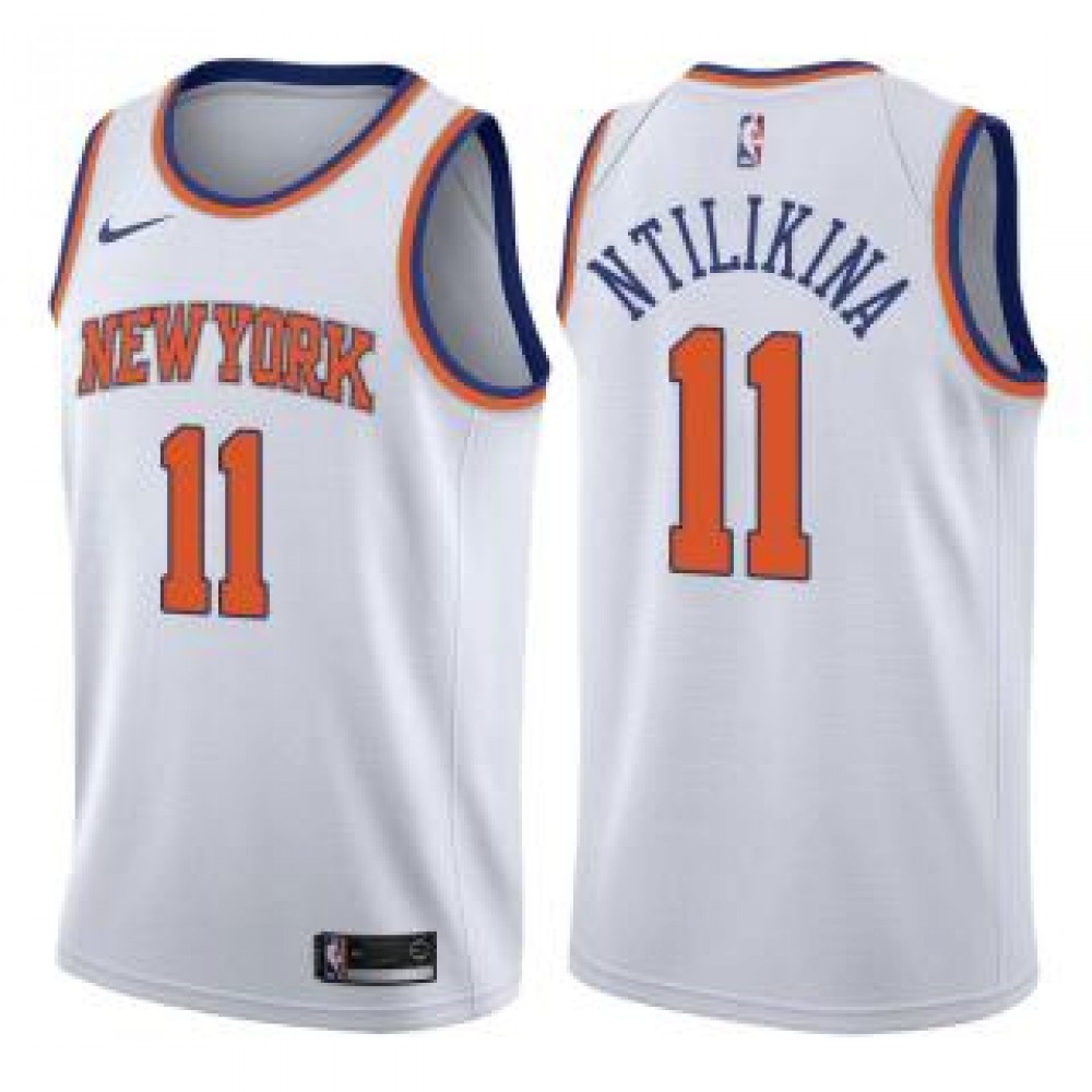 Camiseta Frank Ntilikina #11 New York Knicks 17/18 Blanco Association Camiseta Frank Ntilikina #11 New York Knicks 17/18 Blanco Association