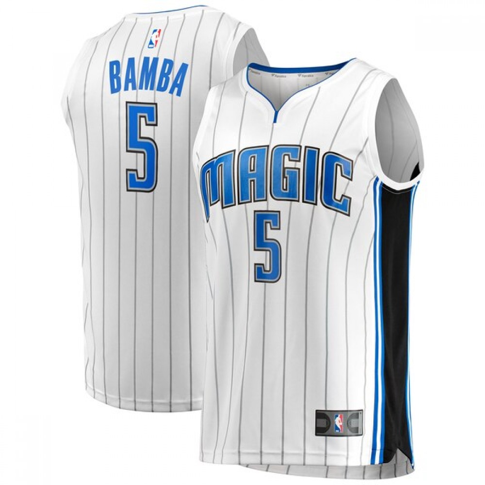 Camiseta Mohamed Bamba #5 Orlando Magic 17/18 Blanco Association