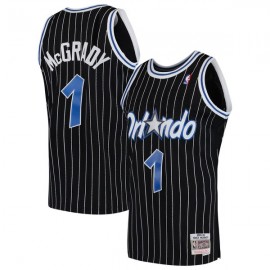 Camiseta Tracy McGrady #1 Orlando Magic 03/04 Negro Classic