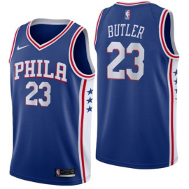 Camiseta Jimmy Butler #23 Philadelphia 76ers 17/18 Azul Icon Edition