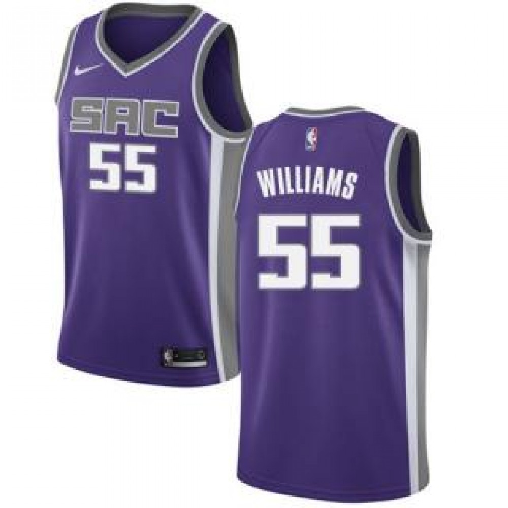 Camiseta Jason Williams #55 Sacramento Kings 18/19 Púrpura Icon Edition