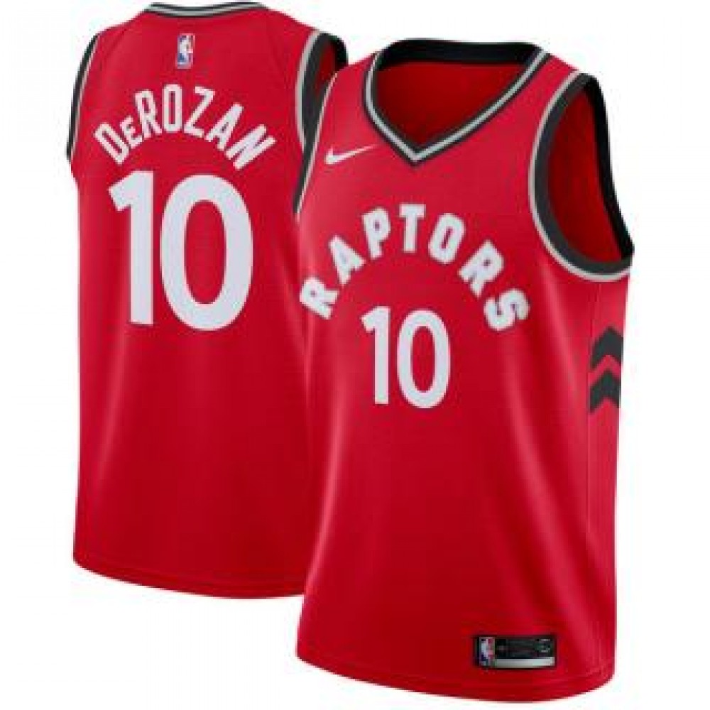 Camiseta DeMar DeRozan #10 Toronto Raptors 18/19 Rojo Icon Edition Camiseta DeMar DeRozan #10 Toronto Raptors 18/19 Rojo Icon Edition