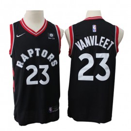 Camiseta Fred VanVleet #23 Toronto Raptors Negro