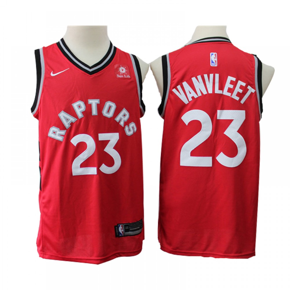 Camiseta Fred VanVleet #23 Toronto Raptors Rojo New Edition Camiseta Fred VanVleet #23 Toronto Raptors Rojo New Edition