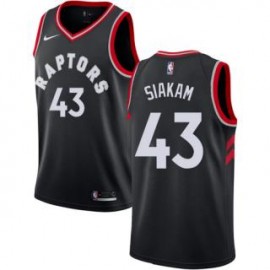 Camiseta Pascal Siakam #43 Toronto Raptors 18/19 Negro Statement Edition