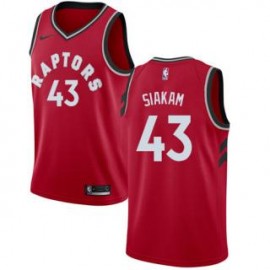 Camiseta Pascal Siakam #43 Toronto Raptors 18/19 Rojo Icon Edition