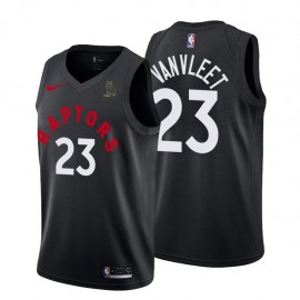 Camiseta Fred VanVleet #23 Toronto Raptors 19/20 Negro
