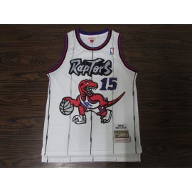Camiseta Vince Carter #15 Toronto Raptors Blanco Classic Edition Camiseta Vince Carter #15 Toronto Raptors Blanco Classic Edition