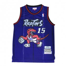 Camiseta Vince Carter #15 Toronto Raptors Púrpura Classic Edition Camiseta Vince Carter #15 Toronto Raptors Púrpura Classic Edition