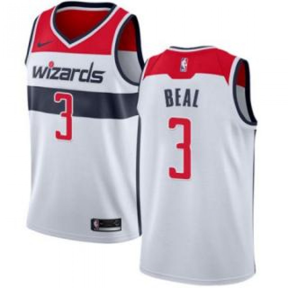 Camiseta Bradley Beal #3 Washington Wizards 17/18 Blanco Association Edition Camiseta Bradley Beal #3 Washington Wizards 17/18 Blanco Association Edition