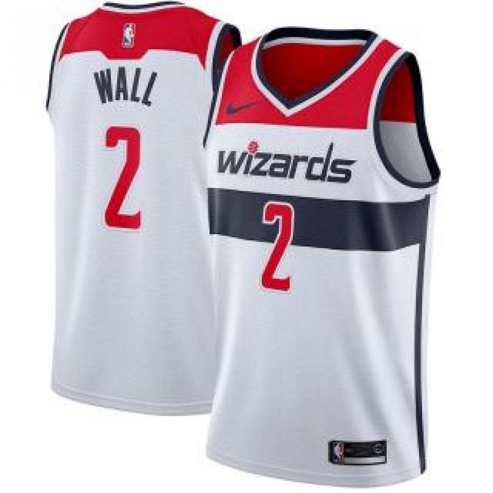 Camiseta John Wall #2 Washington Wizards 17/18 Blanco Association Edition Camiseta John Wall #2 Washington Wizards 17/18 Blanco Association Edition