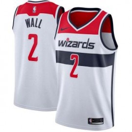 Camiseta John Wall #2 Washington Wizards 17/18 Blanco Association Edition