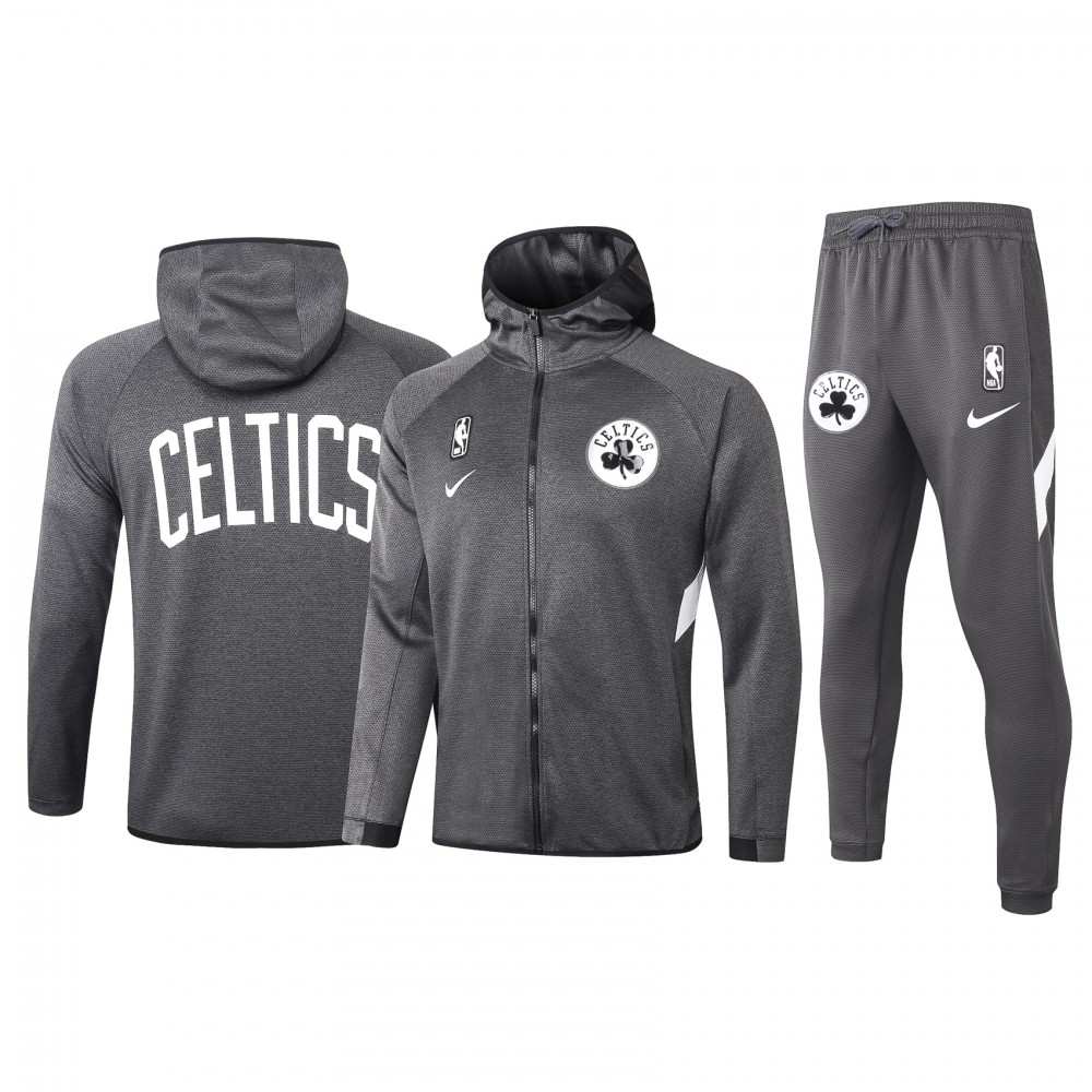 Chandal  Los Angeles Clippers Con Capucha Gris