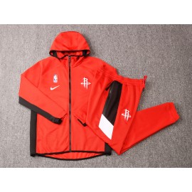 Chandal Houston Rockets Con Capucha Rojo