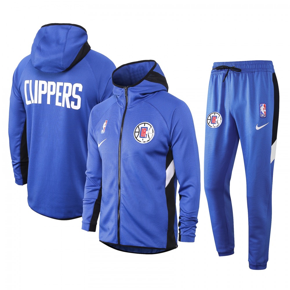Chandal Los Angeles Clippers Con Capucha Azul