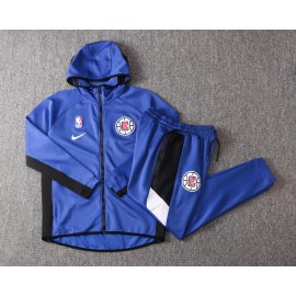 Chandal Los Angeles Clippers Con Capucha Azul