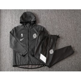 Chandal Portland Trail Blazers Con Capucha Gris Chandal Portland Trail Blazers Con Capucha Gris