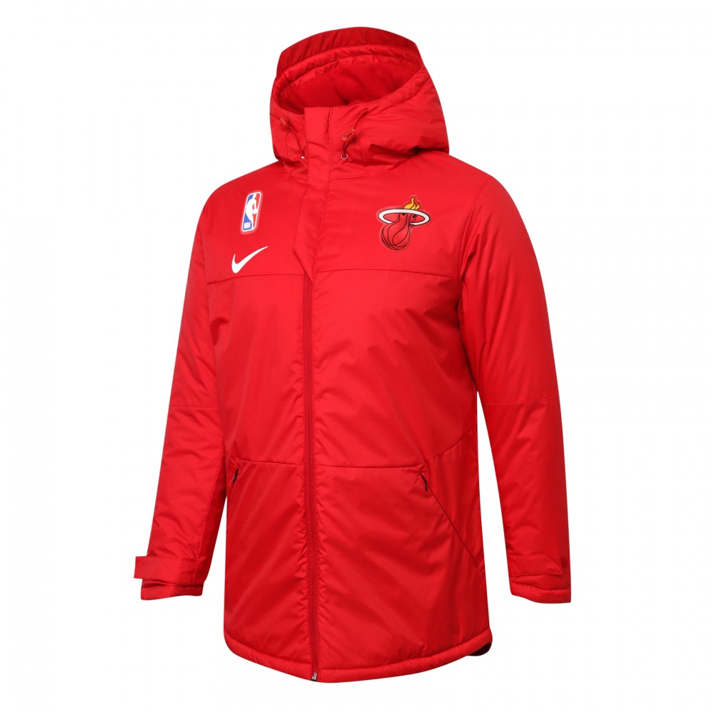 Chaqueta Acolchada Miami Heat Rojo Chaqueta Acolchada Miami Heat Rojo