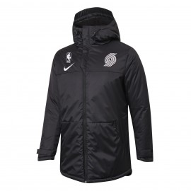 Chaqueta Acolchada Portland Trail Blazers Negro