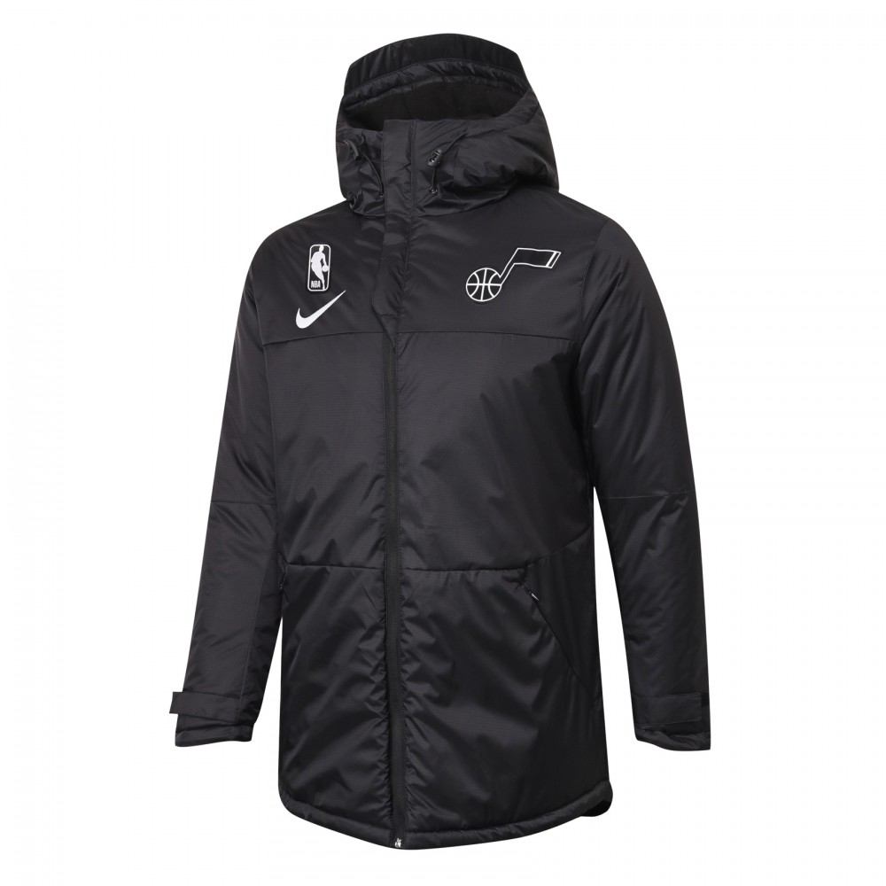 Chaqueta Acolchada Utah Jazz Negro Chaqueta Acolchada Utah Jazz Negro