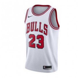 Camiseta Michael Jordan #23 Chicago Bulls 17/18 Blanco Niño