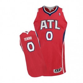 Camiseta Jeff Teague #0 Atlanta Hawks Rojo