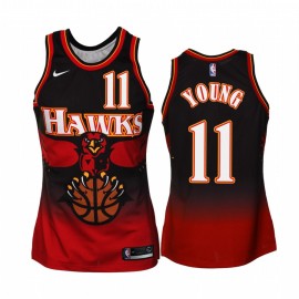 Camiseta Trae Young #11 Atlanta Hawks 2019/20 Rojo Classic Edition