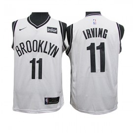 Camiseta Kyrie Irving #11 Brooklyn Nets 2019/20 Blanco Fan Edition