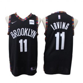 Camiseta Kyrie Irving #11 Brooklyn Nets 2019/20 Negro City Edition