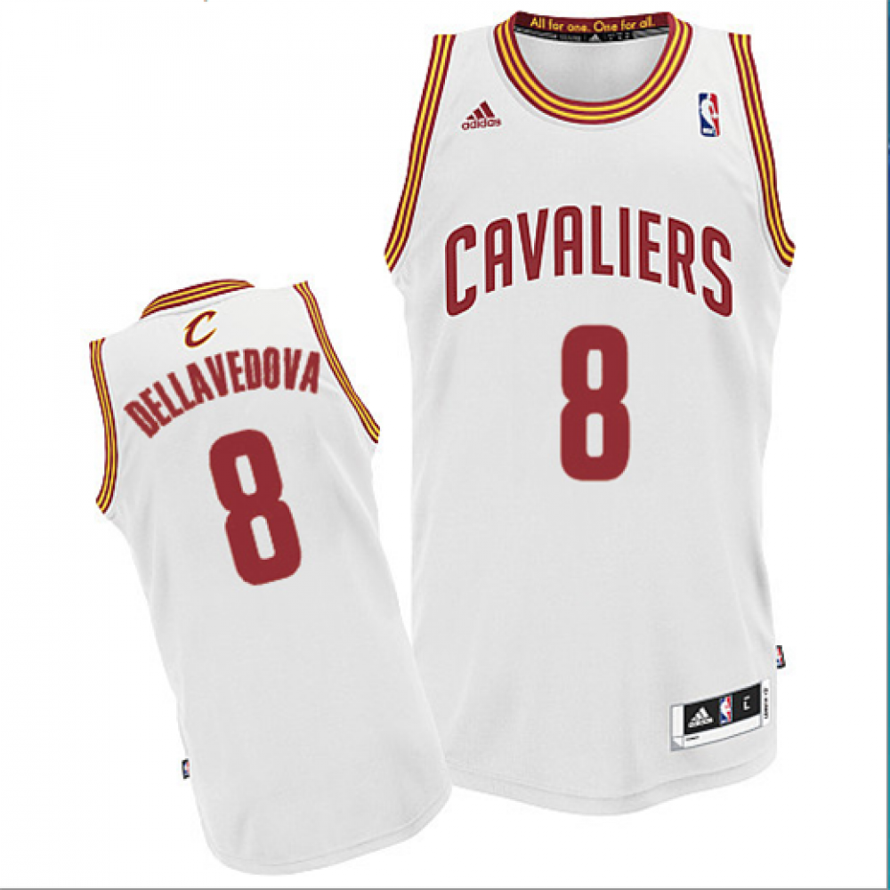 Camiseta Matthew Dellavedova #8 Cleveland Cavaliers Blanco Camiseta Matthew Dellavedova #8 Cleveland Cavaliers Blanco