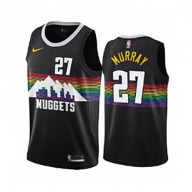 Camiseta Jamal Murray #27 Denver Nuggets 2019/20 Negro City Edition