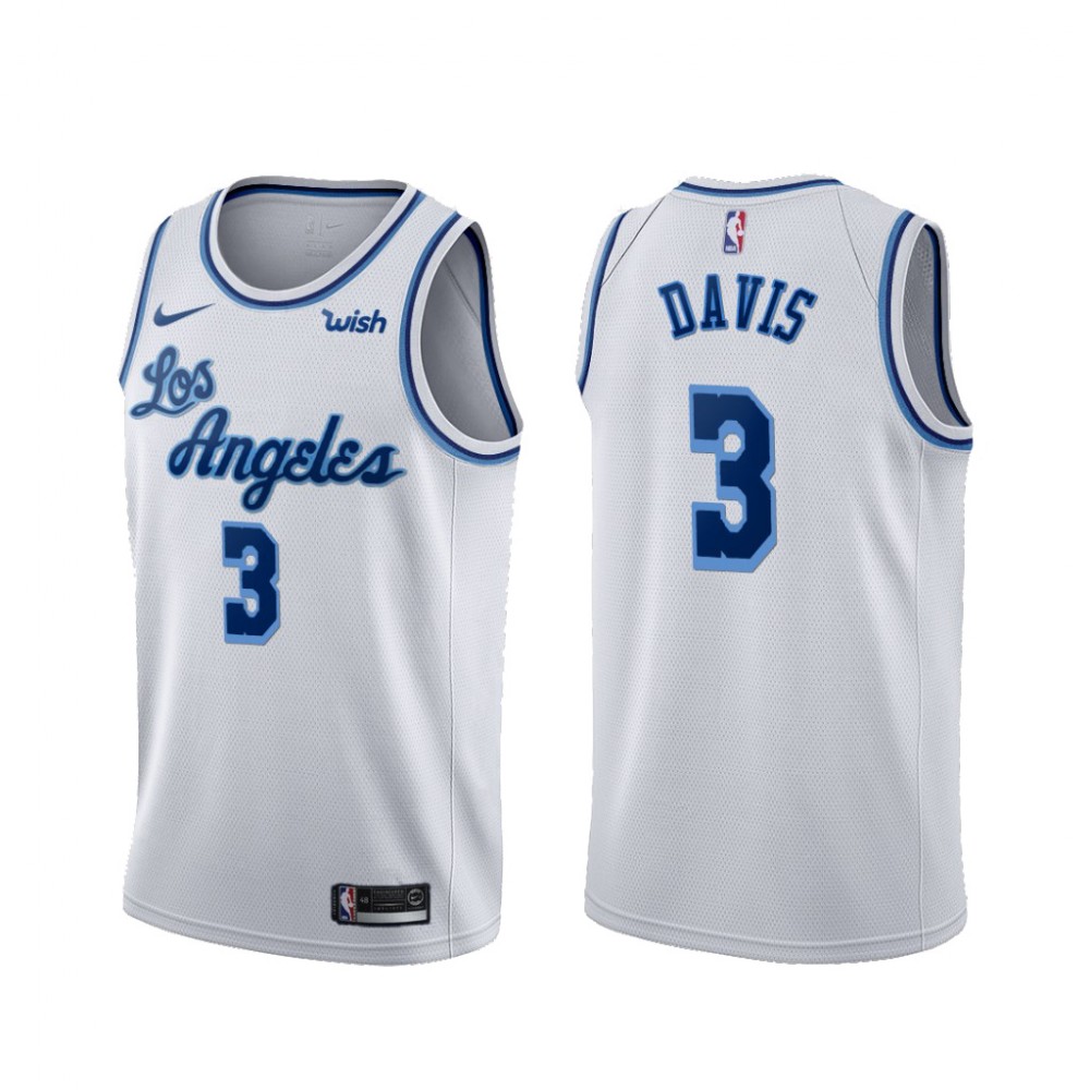 Camiseta Anthony Davis #3 Los Angeles Lakers Blanco Latin Edition Camiseta Anthony Davis #3 Los Angeles Lakers Blanco Latin Edition