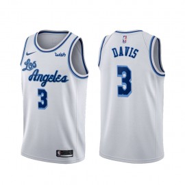 Camiseta Anthony Davis #3 Los Angeles Lakers Blanco Latin Edition