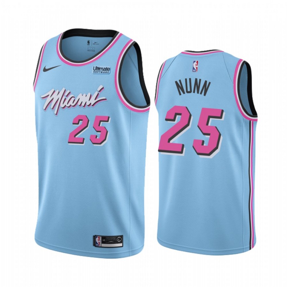 Camiseta Kendrick Nunn #25 Miami Heat 2019/20 Azul City Edition