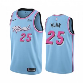 Camiseta Kendrick Nunn #25 Miami Heat 2019/20 Azul City Edition