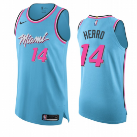 Camiseta Tyler Herro #14 Miami Heat 2019/20 Azul City Edition