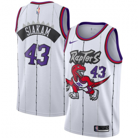 Camiseta Pascal Siakam #43 Toronto Raptors Blanco Classic Edition